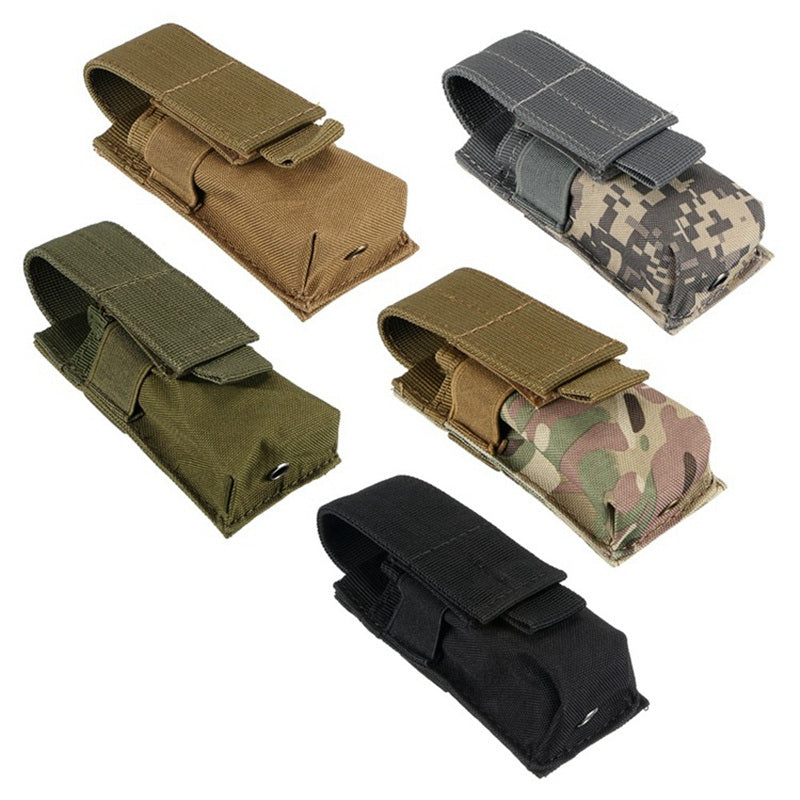 Web Based Outdoor Military Fan Flashlight Bag