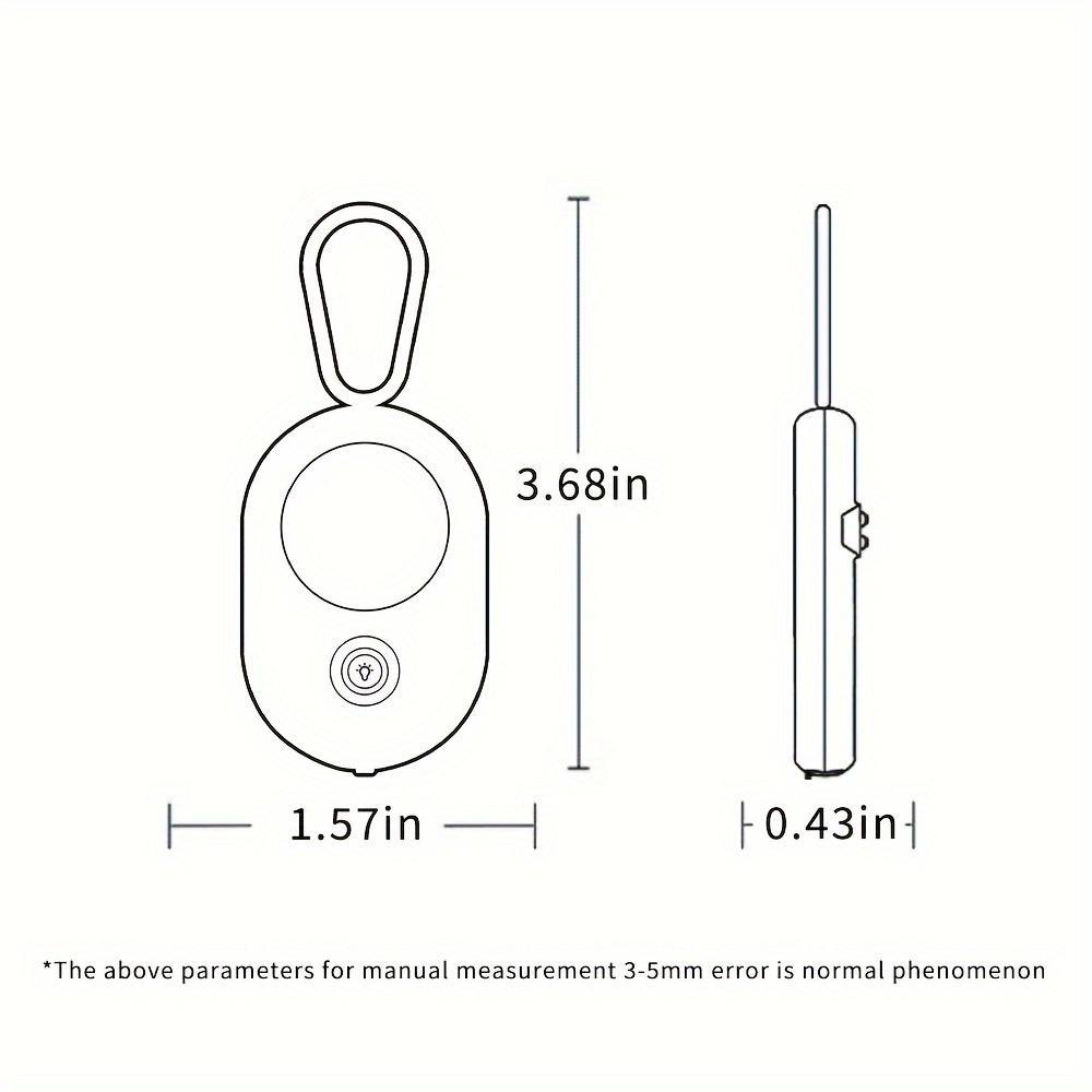 Web Based Rechargeable USB-powered Infrared Camera Detector, Portable Anti-spy Surveillance Scanner