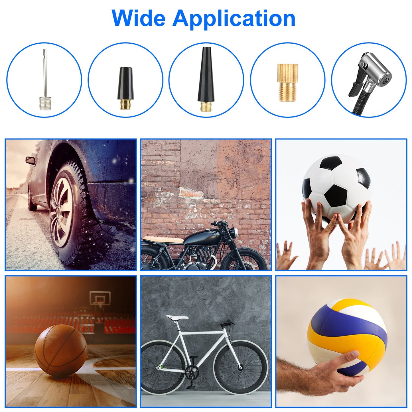 Web Based 1Pc 140W 150PSI 21V Battery Powered Tire Inflator Cordless Air Inflator Digital Air Compressor With LED Light For Cars Motorcycles Bicycles Balls