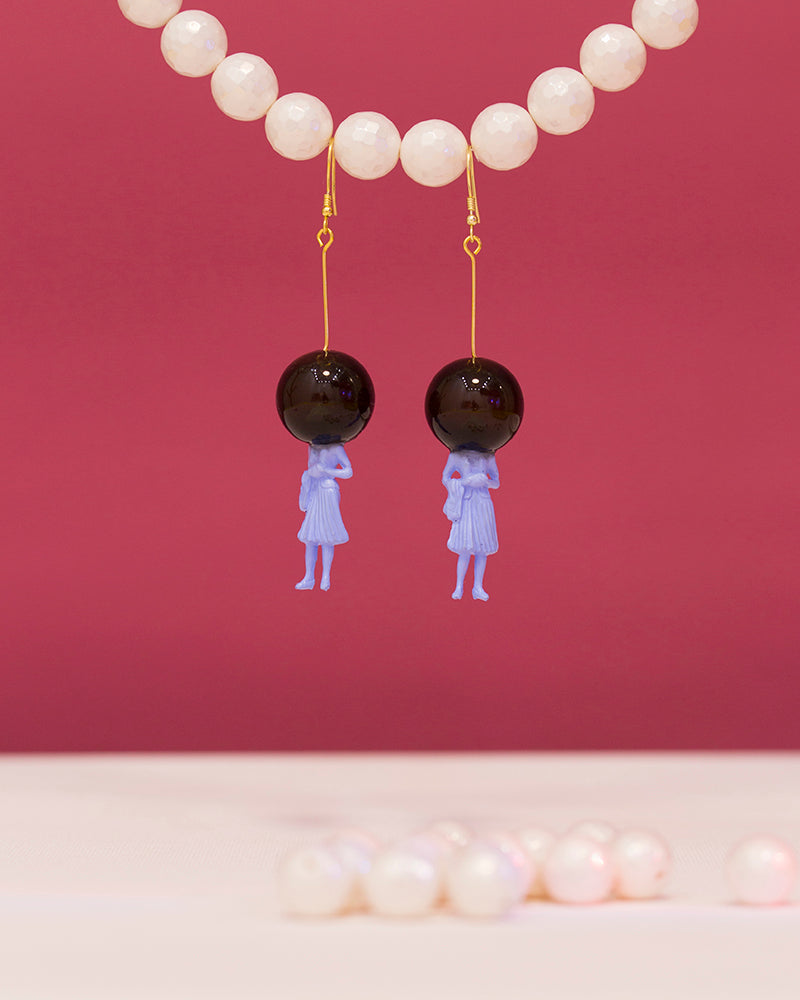 Web Based Girls Niche Hipster Funny Creative Cute Earrings