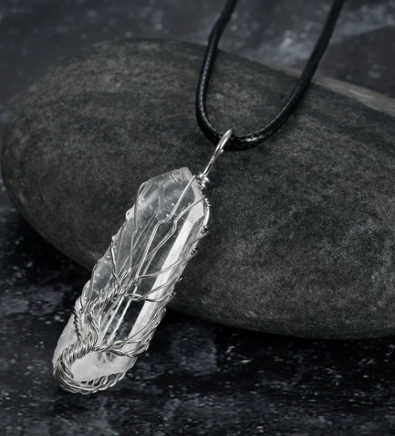 Wbs Amorphous Accessory Crystal Pendant Size Random