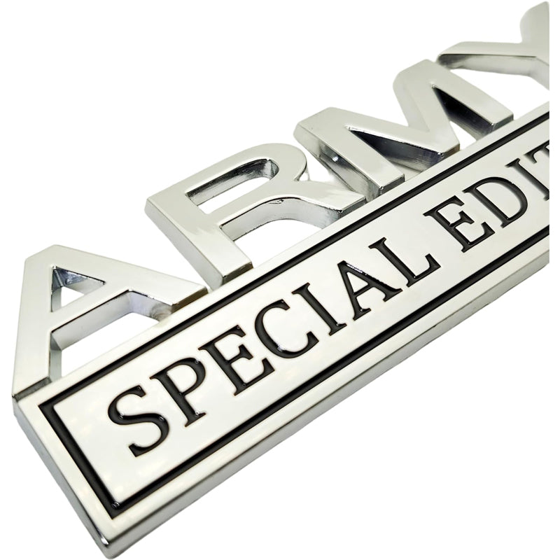 Web Based 2pack Army Special Edition Emblems, Army Car Emblem 3D Badge Decal Car Truck SUV,Refrigerator Sticker,Window Display Stickers