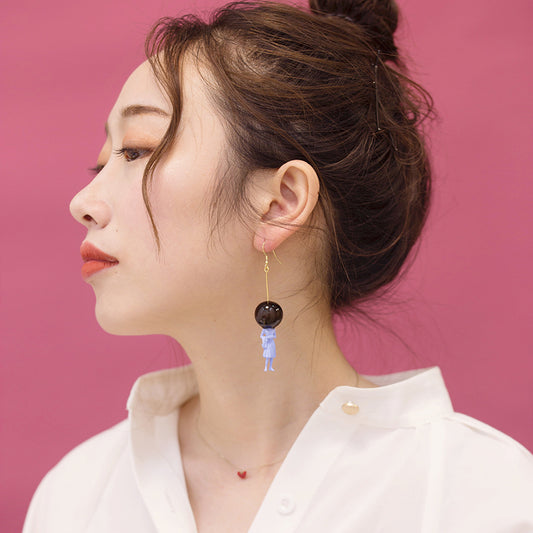 Web Based Girls Niche Hipster Funny Creative Cute Earrings
