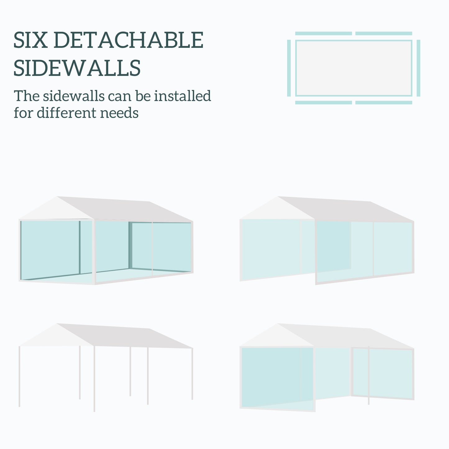 Web Based 10' x 20' Party Tent