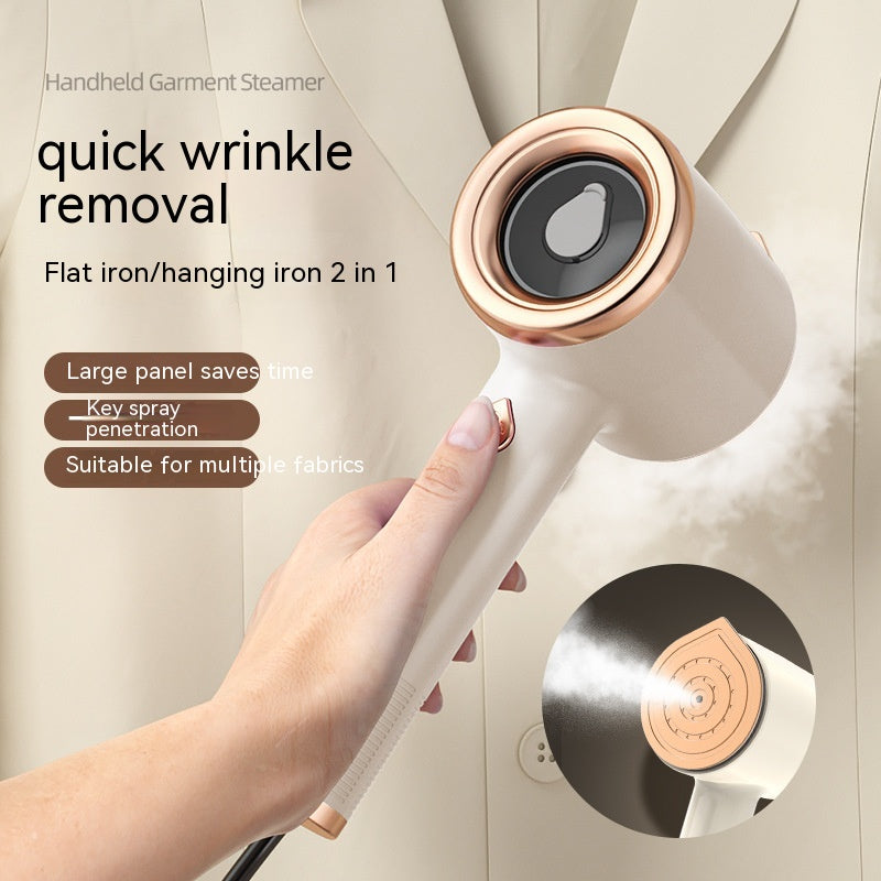 Web Based - Mini Portable Handheld Garment Steamer Fabric Steam Iron For Clothes Travel Home Appliances Vertical US Plug Ironing Machine