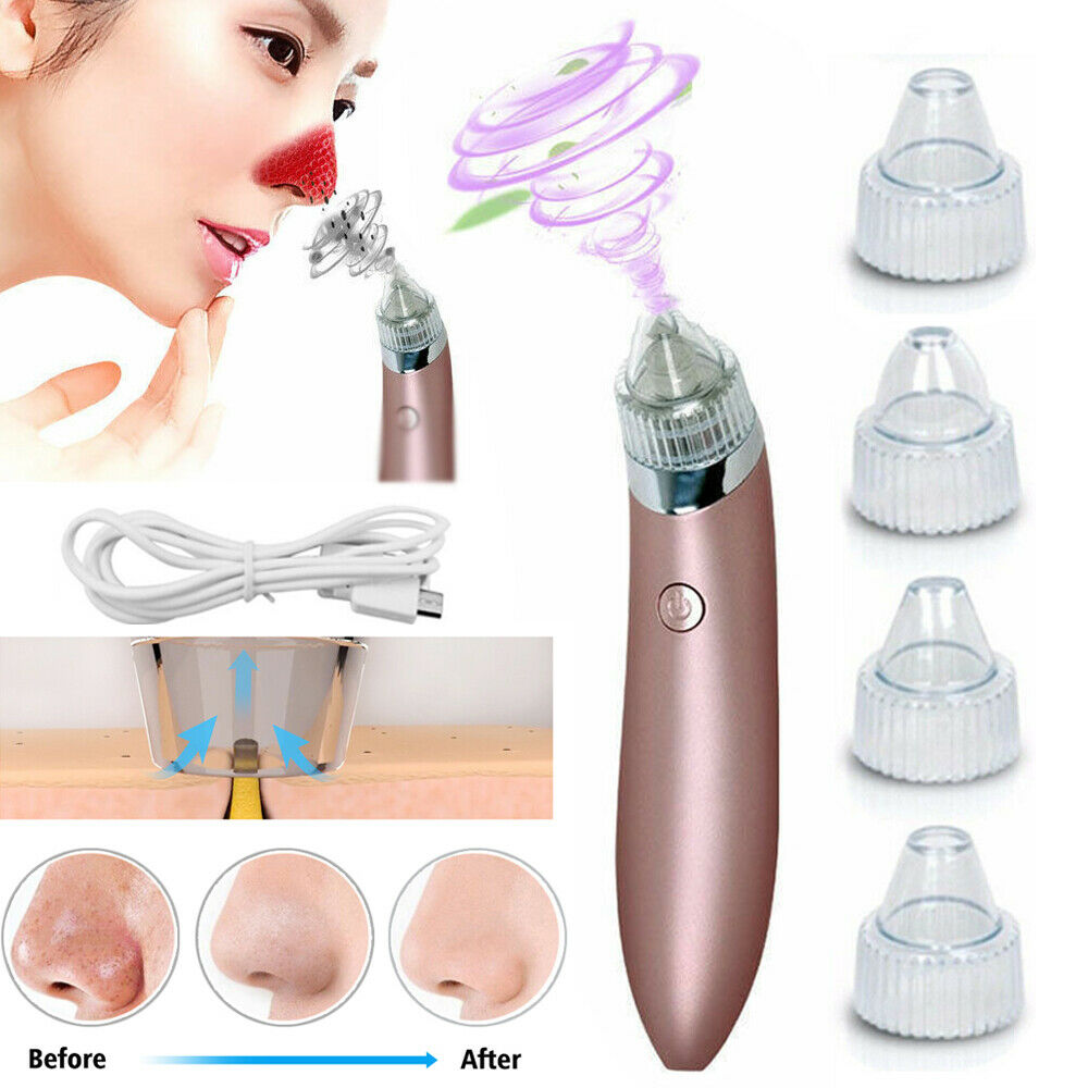 Web Based Blackhead Vacuum Pore Cleaner Acne Pimple Remover Strong Suction Tool Electric Blackhead Remover Pore Vacuum Suction Diamond Dermabrasion Face Cleaner