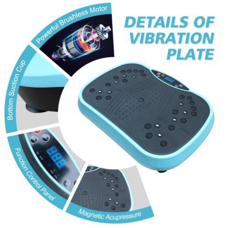 Web Based Vibrating Plate Fitness Equipment Full Body Workout Vibrating Fitness Platform Home Weight Loss And Body Shaping Training Equipment