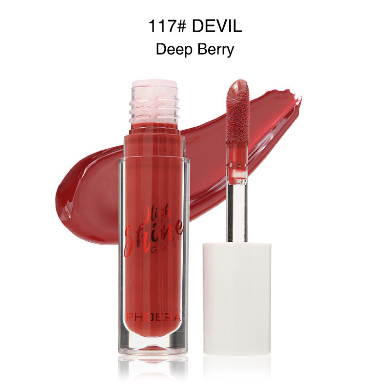 Web Based Solid Jelly Lipstick Crystal Lip Balm Water Wave Mirror Lip Gloss Long Lasting Moisturizing Lip Glaze Lip Care Makeup