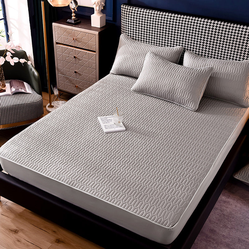 Web Based Quilted And Thickened All-inclusive Dust-proof Single-piece Fitted Sheet