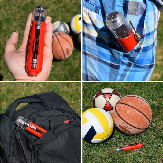 Web Based Multifunctional Basketball Football Volleyball Portable Air Pump Aspirating Needle Air Pump