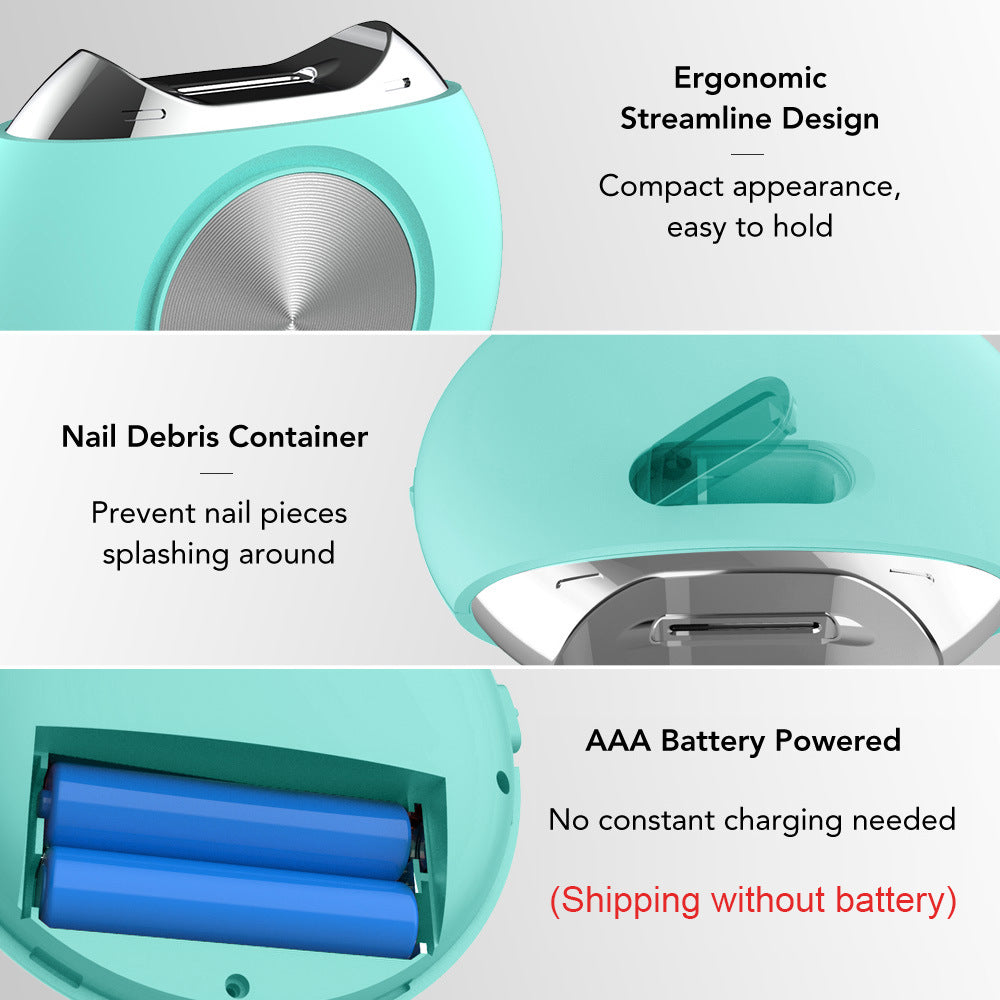 Web Based Electric Manicurizer Nail Clipper Polisher Baby Nail Scissors New Intelligent Automatic Manicure Device