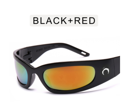 Web Based  Sports Cycling Glasses With A Sense Of Future Technology Sunglasses