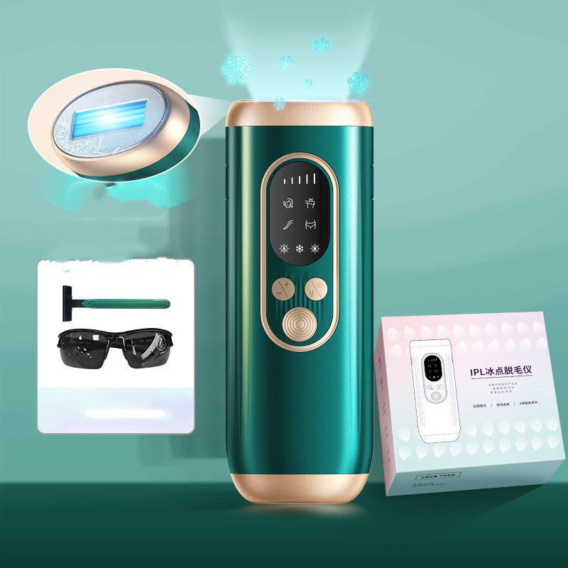 Web Based IPL Laser Hair Removal Freezing Point Women Painless Skin Rejuvenation Home Portable Hair Removal Device Hair Removal